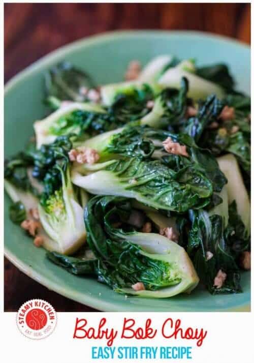 bowl of bok choy