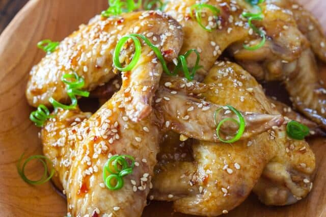 Sticky Asian Chicken Wings Recipe