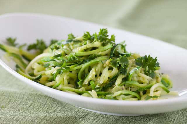 zucchini noodle pasta