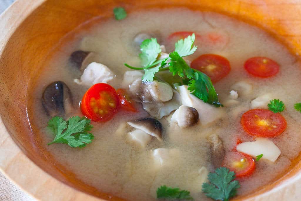 Thai Hot and Sour Chicken Soup Recipe