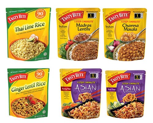 Giveaway: Vegetarian Meal Prize Pack from Tasty Bite