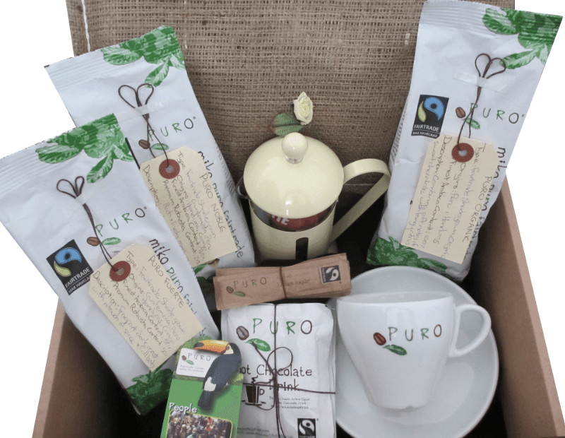 Giveaway: Coffee Basket from Puro Fairtrade Coffee