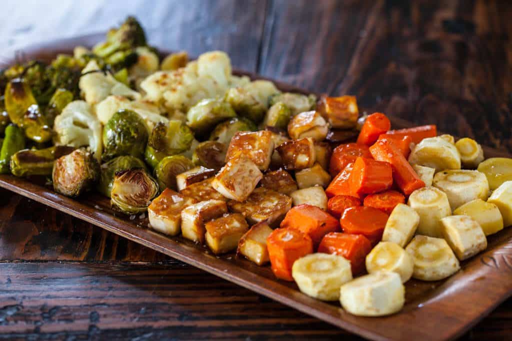 Asian roasted vegetables