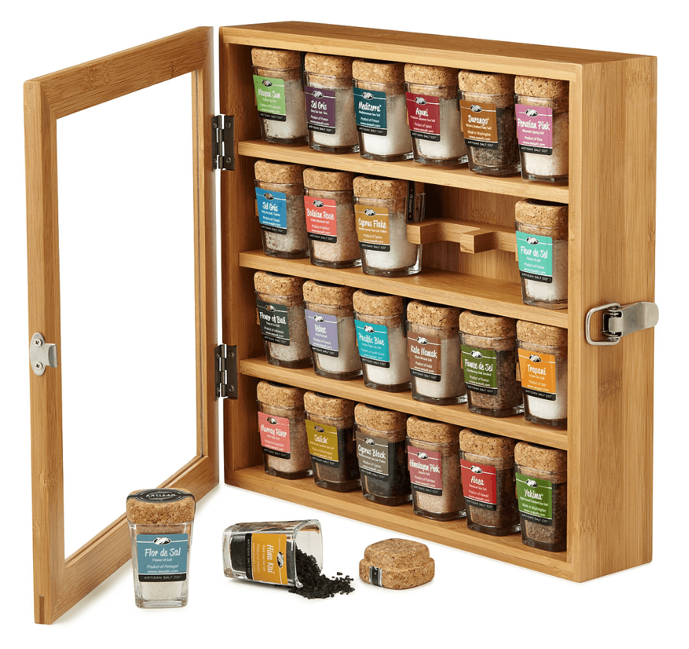 Giveaway: Artisanal Bamboo Salt Chest from Uncommon Goods