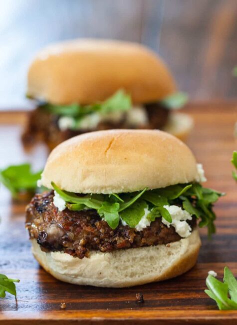Indian Spiced Black Bean & Tofu Burgers • Steamy Kitchen Recipes Giveaways