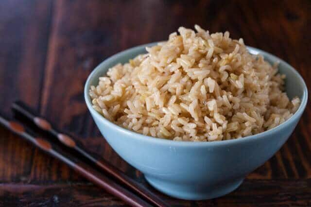 How to Cook Brown Rice in the Microwave • Steamy Kitchen Recipes ...