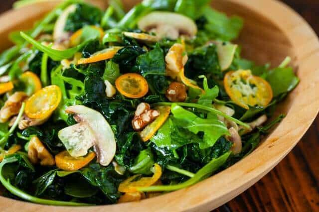 Kale Kumquat Salad Recipe
