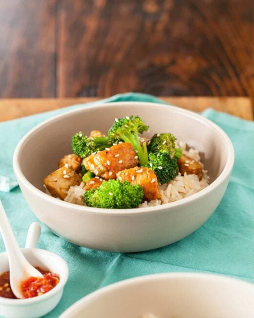 Healthy General Tso Chicken