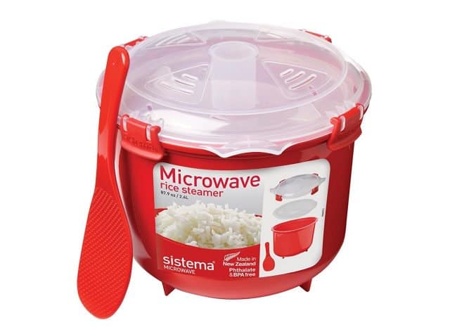Microwave brown rice - cookware