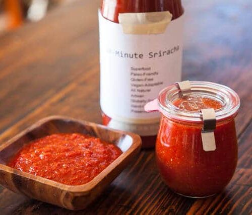 Minute Sriracha Sauce Recipe Steamy Kitchen Recipes Giveaways