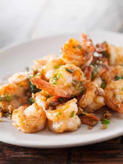 Garlic Ginger Shrimp Stir Fry Recipe | Steamy Kitchen