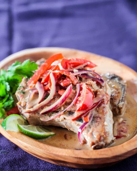 Thai Pork Chops in Ginger Coconut Sauce Recipe| Steamy Kitchen