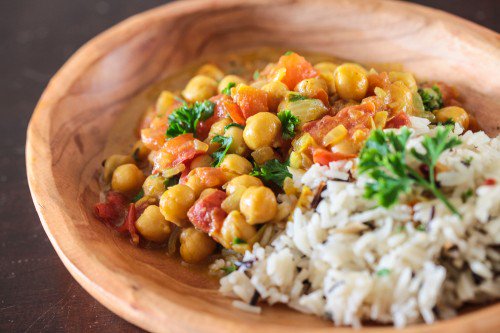 Indian Chickpea Dal with Coconut Broth • Steamy Kitchen Recipes Giveaways