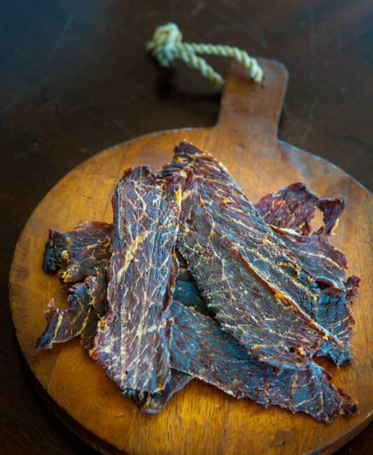 Korean Beef Jerky • Steamy Kitchen Recipes Giveaways