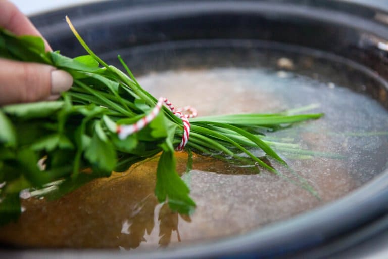 Slow Cooker Bone Broth Recipe 