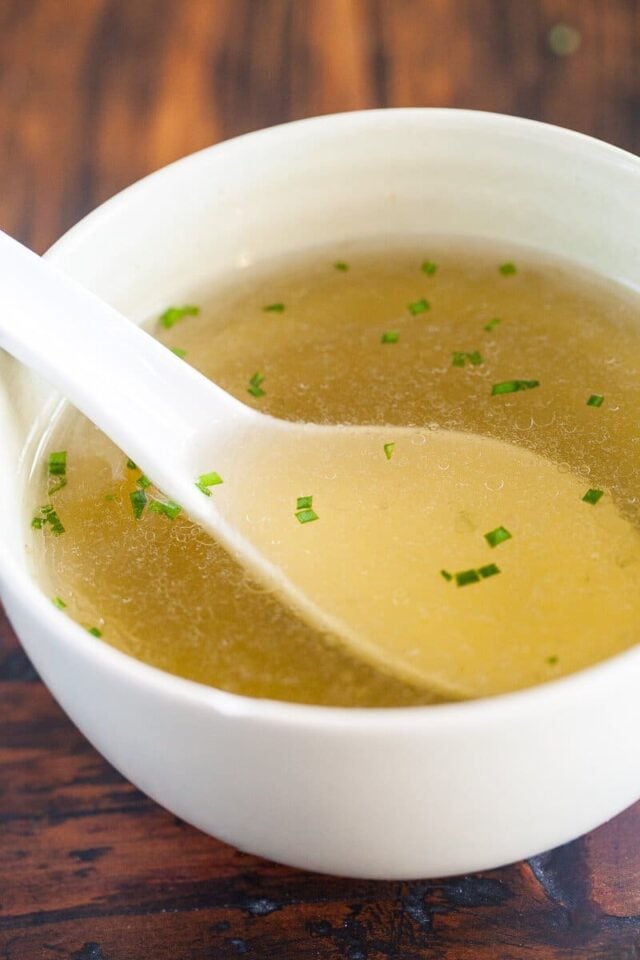 Slow Cooker Bone Broth Recipe - Asian