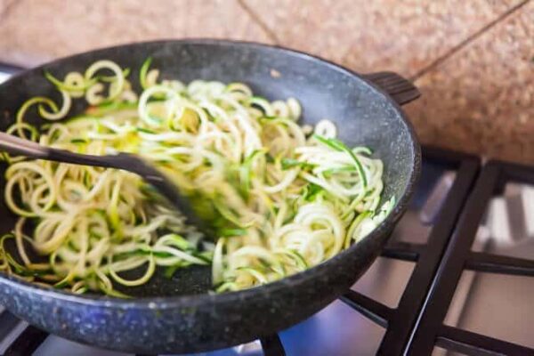 Korean Zucchini Noodles Recipe - Japchae | Steamy Kitchen