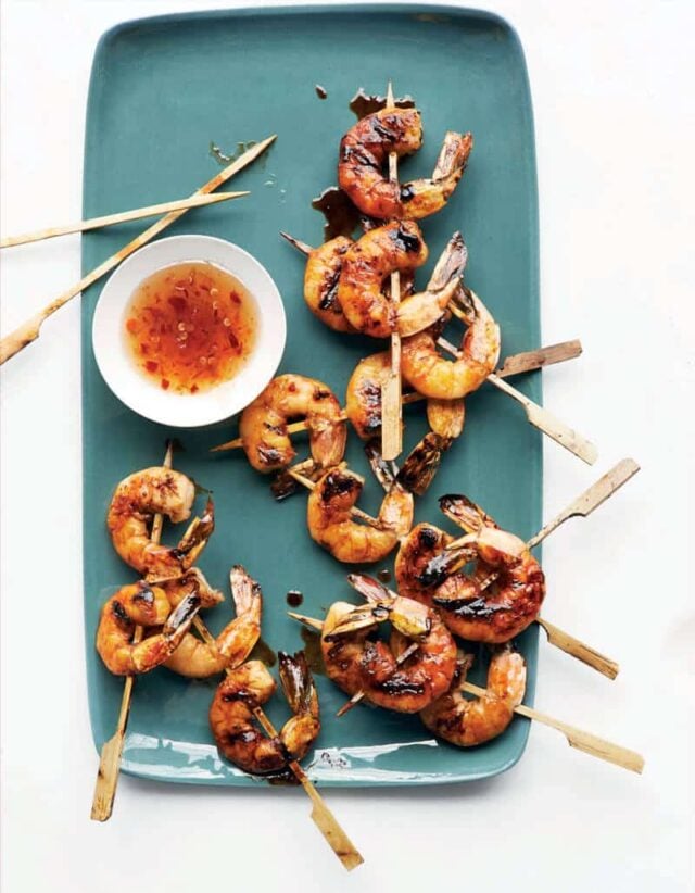 How to Grill Shrimp Without Skewers Recipe - Modern Bites