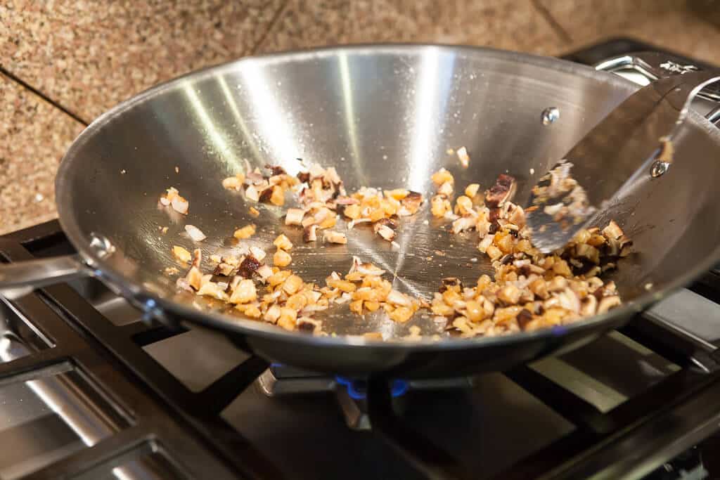 Pressure Cooker Chinese Sausage with Brown Rice • Steamy Kitchen