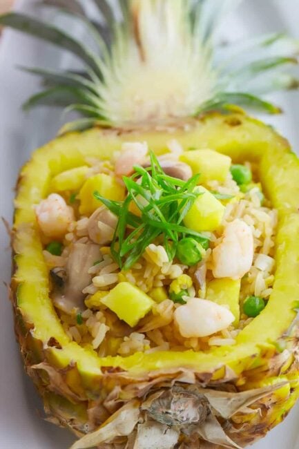 Pineapple Fried Rice • Steamy Kitchen Recipes