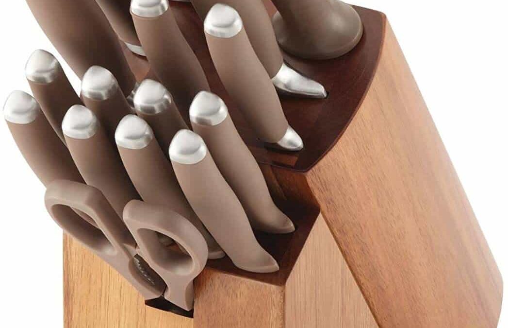 Anolon 17-Piece SureGrip Knife Set Review & Giveaway