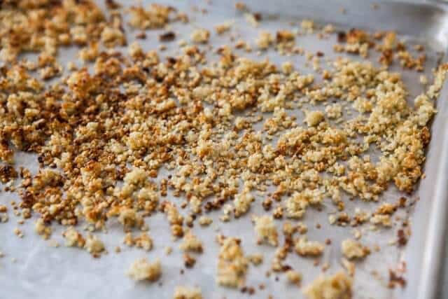 How to make crispy quinoa without oil