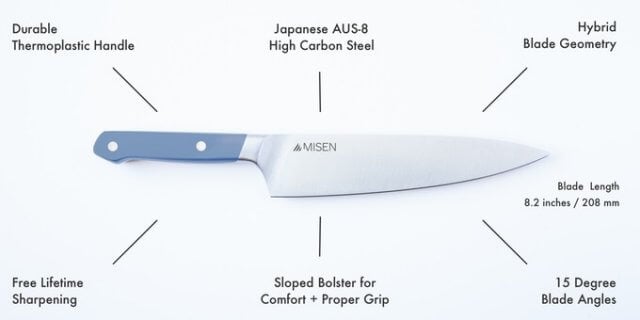 Misen Knife Set Review & Giveaway • Steamy Kitchen Recipes Giveaways