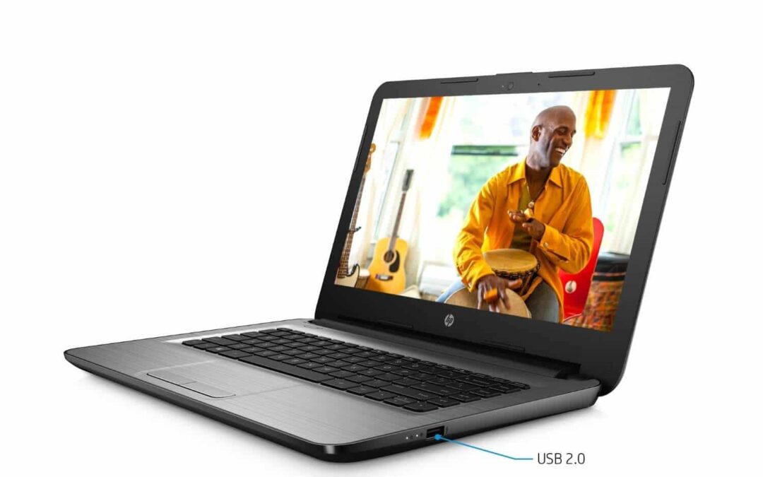 HP 14-Inch Notebook, Windows 10, AMD E2-7110 Quad Core