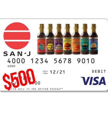 $500 Visa Card and San-J Family of Products Giveaway