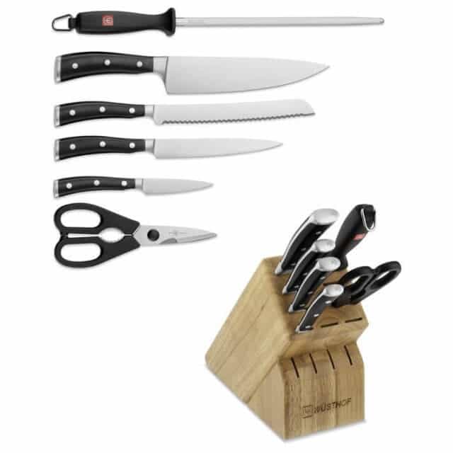 Wusthof, Emeril Signature 7-piece Knife Set With Block for Sale in