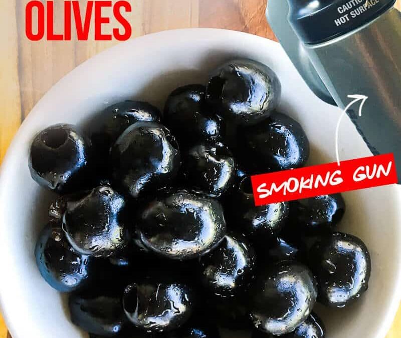 How to Smoke Olives with a Smoking Gun