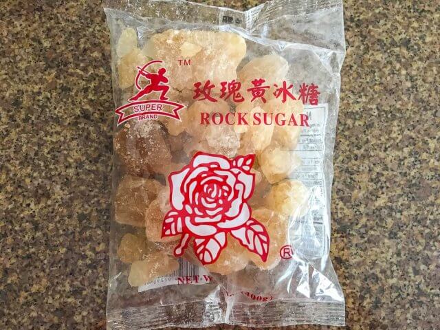 pack of rock sugar