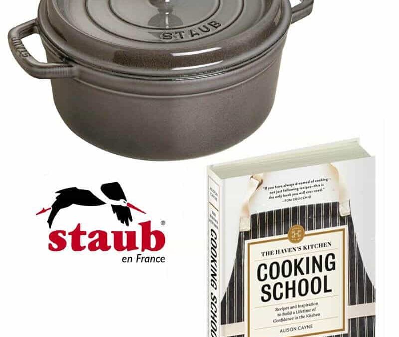 Haven’s Cooking School + Staub 5.5 Quart Round Cocette Giveaway ($315)