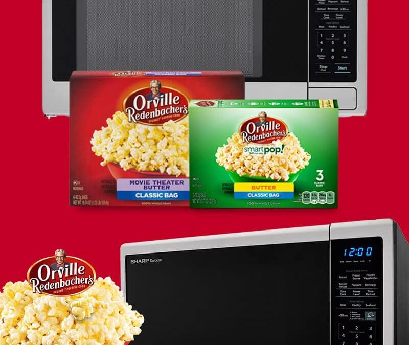 SHARP Orville Redenbacher Microwave Oven Giveaway