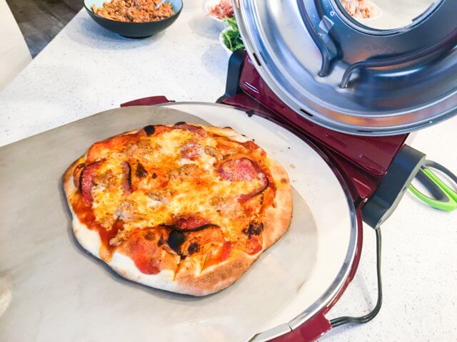 Kalorik Hot Stone Pizza Oven Review & Giveaway • Steamy Kitchen