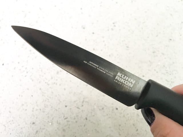 Kuhn Rikon Black Stainless Steel Swiss Sandwich Knife