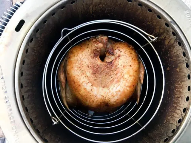 Deep Fried Turkey without Oil - step by step photos