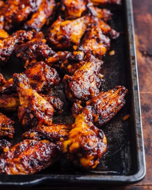 Oven Baked BBQ Chicken Wings - Casual Foodist