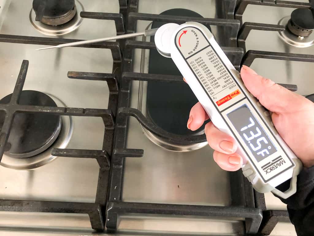 Maverick PT-100BBQ Thermomètre Thermocouple Pro – Lecture Instantanée, Noir/gris