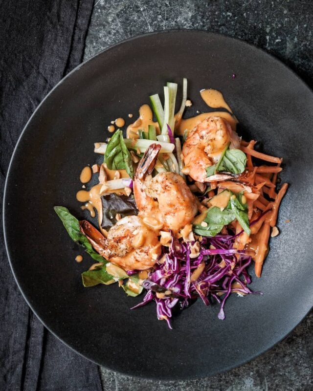 Shrimp Pad Thai Salad