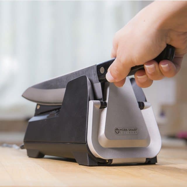 Work Sharp Culinary E3 Knife Sharpener Review & Giveaway • Steamy