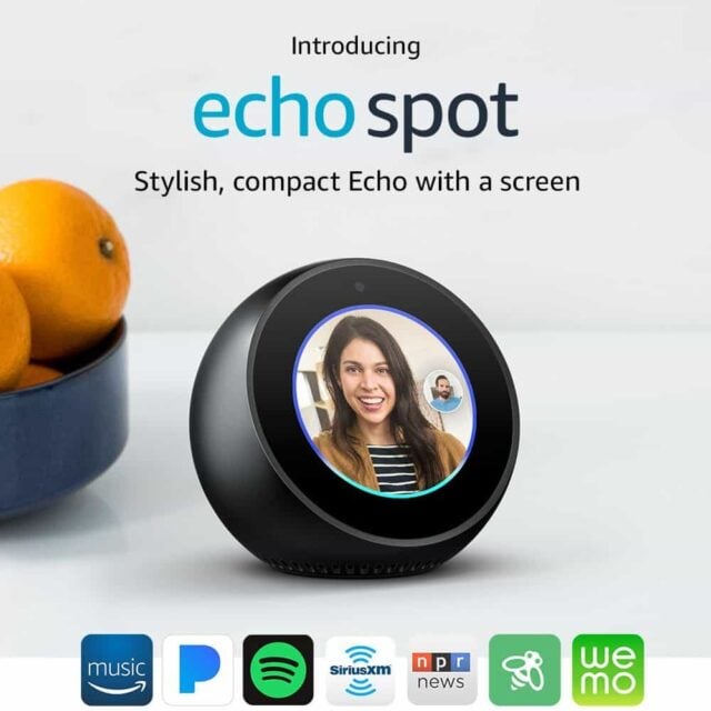 how to use echo spot