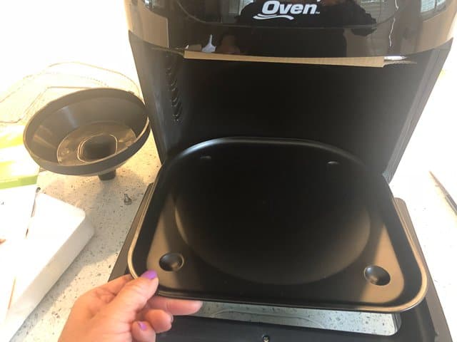 Power Air Fryer Oven Review - tray