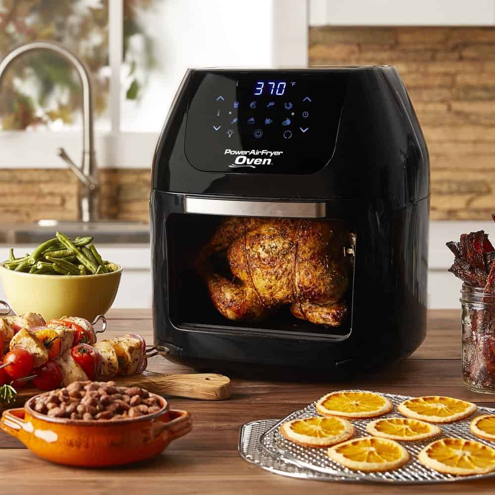 how to use the power air fryer oven