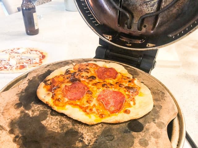 Sharp Superheated Steam Oven Review fresh pizza