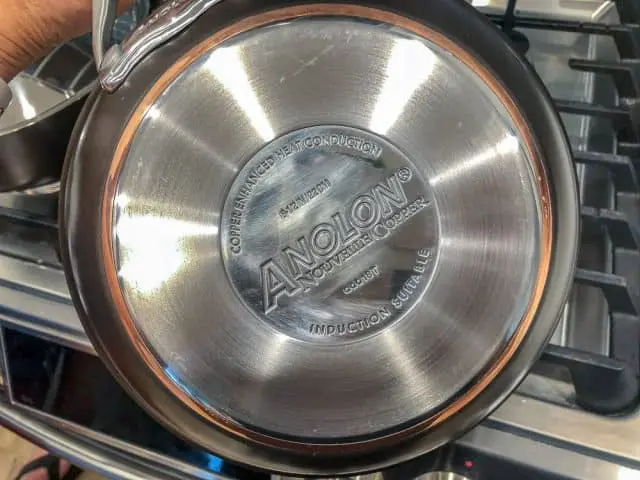 Anolon Nouvelle Copper Luxe Hard-Anodized Nonstick Induction Stir