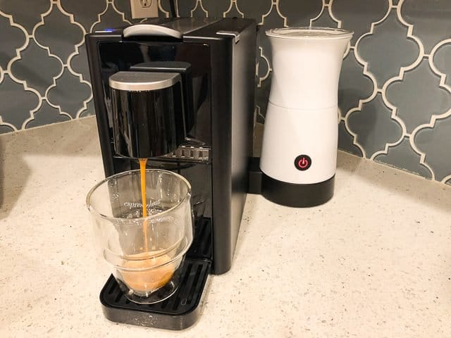 Espressotoria Expresso Pod Capsule System Caprista Coffee Maker Black Machine 