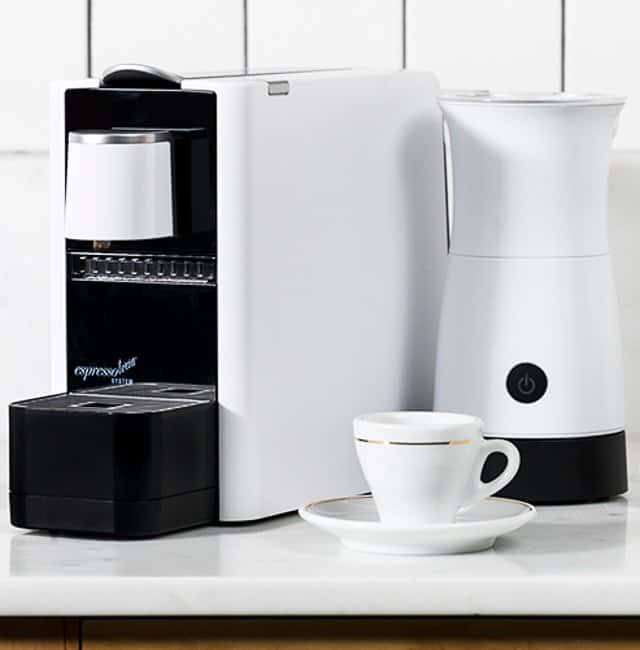 Caprista Espresso White Coffee Pod Machine New 