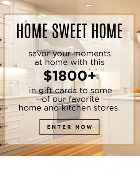$1800+ Home & Kitchen Giveaway