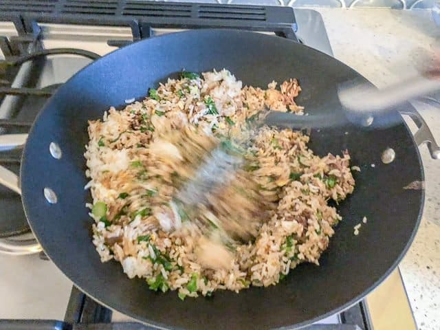 Scanpan CS+ Wok Review stir frying